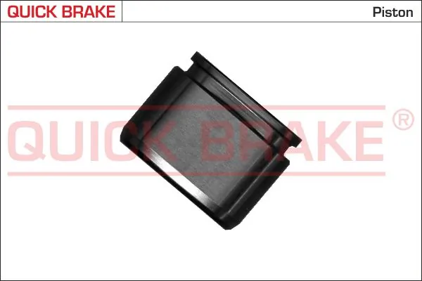 Piston, brake caliper